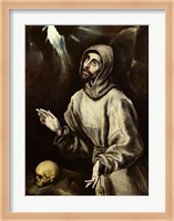 St. Francis of Assisi Receiving the Stigmata Fine Art Print