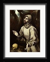 St. Francis of Assisi Receiving the Stigmata Fine Art Print