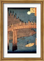 Kyoto Bridge by Moonlight Fine Art Print