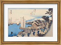 Shinagawa: departure of a Daimyo Fine Art Print