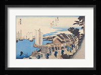 Shinagawa: departure of a Daimyo Fine Art Print