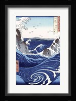 View of the Naruto whirlpools at Awa Fine Art Print