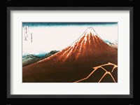 Fuji above the Lightning Fine Art Print