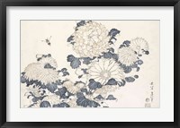 Bee and Chrysanthemums Fine Art Print