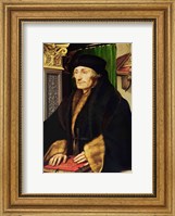 Portrait of Erasmus, 1523 Fine Art Print