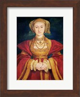 Portrait of Anne of Cleves Fine Art Print