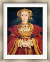 Portrait of Anne of Cleves Fine Art Print