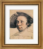 Portrait of a Youth in a Broad-brimmed Hat Fine Art Print