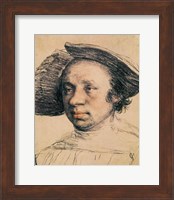 Portrait of a Youth in a Broad-brimmed Hat Fine Art Print