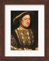 Portrait of Henry VIII C Fine Art Print