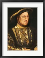 Portrait of Henry VIII C Fine Art Print