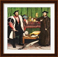 The Ambassadors, 1533 Fine Art Print