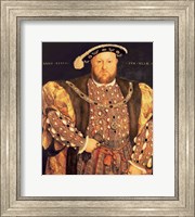 Portrait of Henry VIII A Fine Art Print