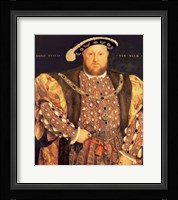 Portrait of Henry VIII A Fine Art Print