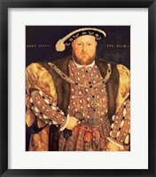Portrait of Henry VIII A Fine Art Print