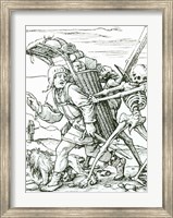 Death and the Pedlar Fine Art Print