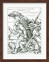 Death and the Pedlar Fine Art Print