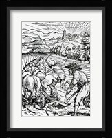 Death and the Ploughman Fine Art Print