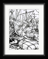 Death and the Merchant Fine Art Print