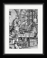 Death and the Rich Man Fine Art Print