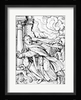 Death and the Mendicant Friar Fine Art Print