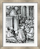 Death and the Preacher Fine Art Print