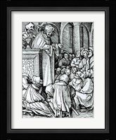 Death and the Preacher Fine Art Print