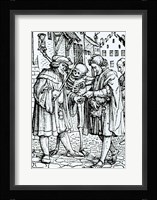 Death and the Barrister Fine Art Print