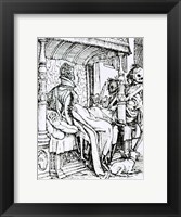 Death and the Lady Fine Art Print