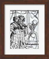 Death and the Noblewoman Fine Art Print