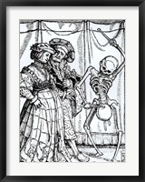 Death and the Noblewoman Fine Art Print