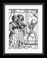 Death and the Noblewoman Fine Art Print