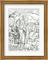 Death and the Bishop Fine Art Print