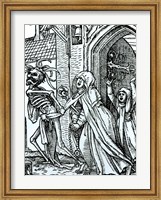 Death and the Abbotess Fine Art Print