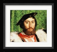 The Ambassadors, 1533, Portrait Detail Fine Art Print