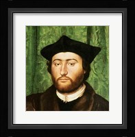 The Ambassadors, 1533, Right Portrait Detail Fine Art Print