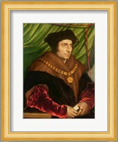 Portrait of Sir Thomas More Fine Art Print