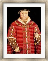 Portrait of Henry VIII D Fine Art Print