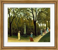 The Monument to Chopin in the Luxembourg Gardens, 1909 Fine Art Print