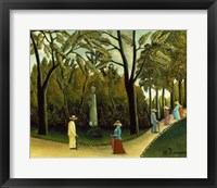 The Monument to Chopin in the Luxembourg Gardens, 1909 Fine Art Print