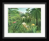 Jaguar Attacking a Horse, 1910 Fine Art Print