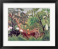 Exotic Landscape, 1910 Framed Print
