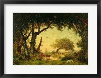 The Edge of the Forest at Fontainebleau Fine Art Print