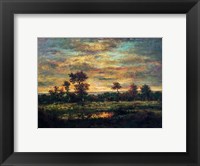 Pond at the Edge of a Wood Fine Art Print