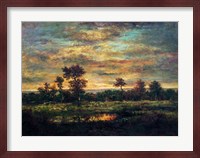 Pond at the Edge of a Wood Fine Art Print