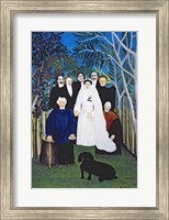 The wedding party Fine Art Print