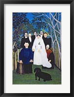 The wedding party Fine Art Print