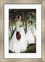 The Two Sisters: Portrait, 1863 Fine Art Print