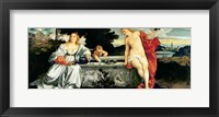 Sacred and Profane Love, c.1515 Framed Print