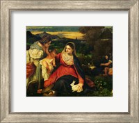 Madonna and Child with St. Catherine Fine Art Print